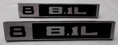 Emblem Custom Billet Front Fender 'C20' 'K20' Chevy Chevrolet GMC - Foto 12