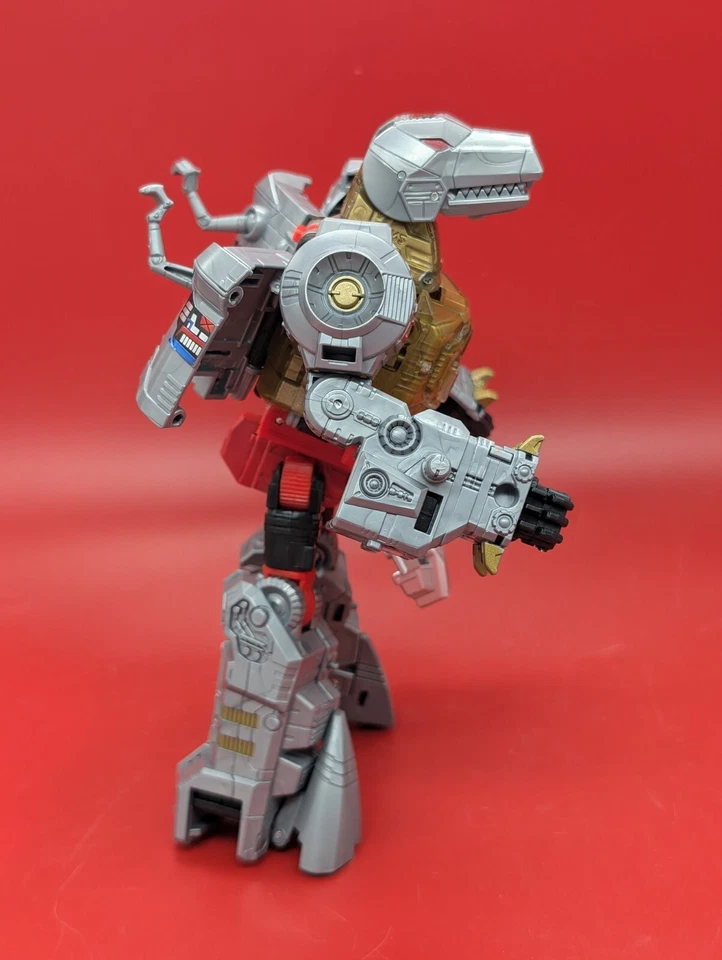Figura de juguete vintage Transformers G1 Grimlock Dinobot Autobot 1984 Foto 4 de 4
