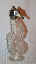 Vintage AVON Sea Horse Skin So Soft Bath Oil 6 oz Decanter