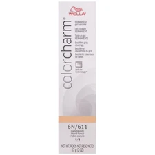 SALON HAIR WELLA COLOR CHARM PERMANENT DYE GEL 6N/611 DARK BLONDE