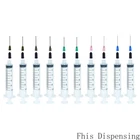10ml Luer Lock Syringes with 14G-22G Blunt Tip Fill Needles 1.5" Pack of 10