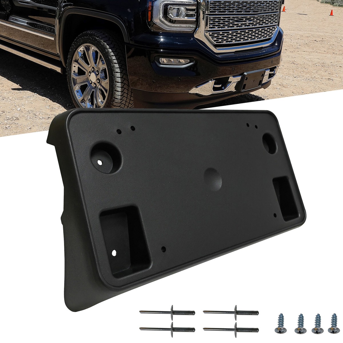 For 2016-2018 GMC Sierra 1500 Front License Plate Bracket Holder