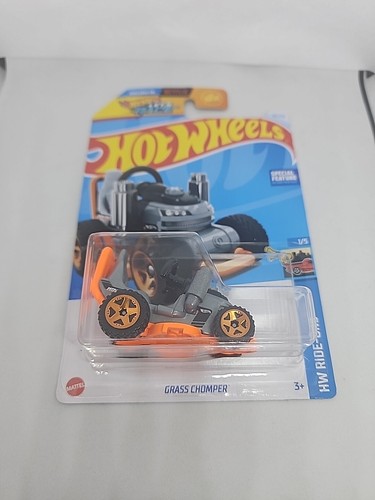 2024 Hot Wheels Let's Race Grass Chomper # 93/250 HW Ride-Ons # 1/5 Netflix 🆕