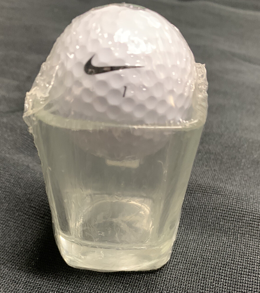 Nike Golf Ball Shot Glass Mile Marker Zero Key West, Fl Souvenir New