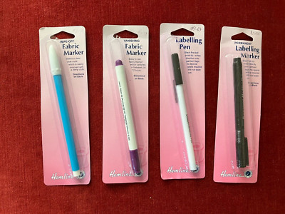 Saum Stoffmarker wählen Sie aus permanent, abwischen und verschwinden.