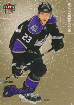 2008-09 Ultra GOLD MEDALLION #161 DUSTIN BROWN - Los Angeles Kings
