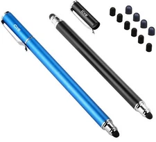 2PCS Stylus Pen Touch Screen Rubber Tip Styluses For iPad Tablet Android Phone