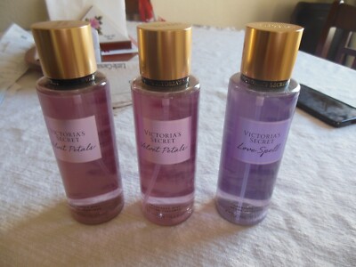 Victoria's Secret Velvet Petals Love Spell Body Mist 3pcs Free