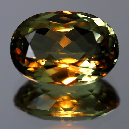 2.37 ct Superior Oval (10 x 7 mm) Turkey Color Change Diaspore Loose Gemstone - Picture 3 of 4