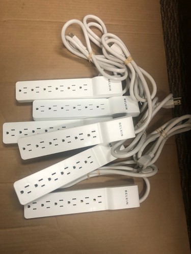 ONE GENUINE BELKIN 6-OUTLET SURGE PROTECTOR BE106000-04, 4 ft./1.2M Cord - 第 6/7 張圖片