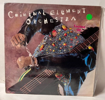 A66 Criminal Element Orchestra: Locked Up, 1989 WTG Records P 45233 - Hip Hop LP