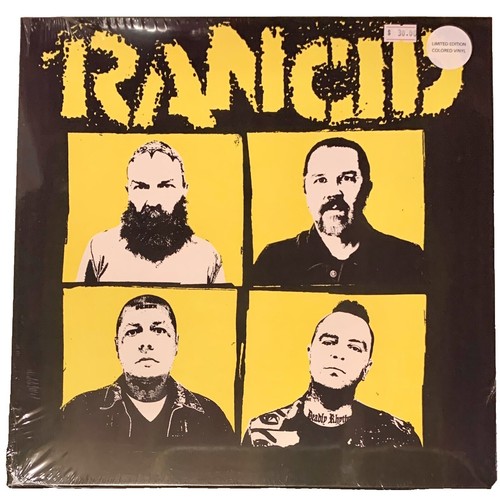 Rancid Self Titled LP w/ Insert - 1993 1st Press Epitaph 86428-1