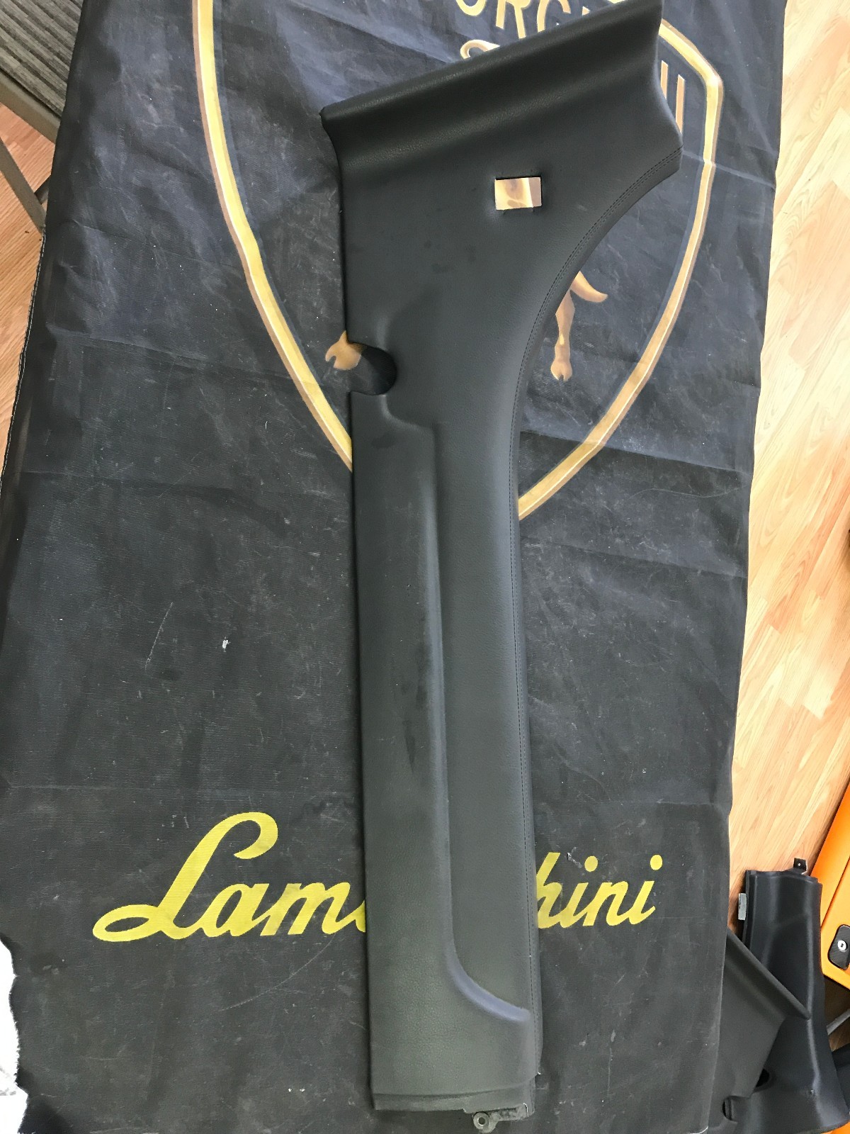 LAMBORGHINI GALLARDO SPYDER DRIVER LEFT SIDE SILL COVER PANEL OEM 401854903G