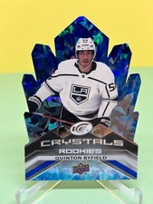 21-22 Quinton Byfield Los Angeles Kings UD Ice Crystals Rookies #IC-65