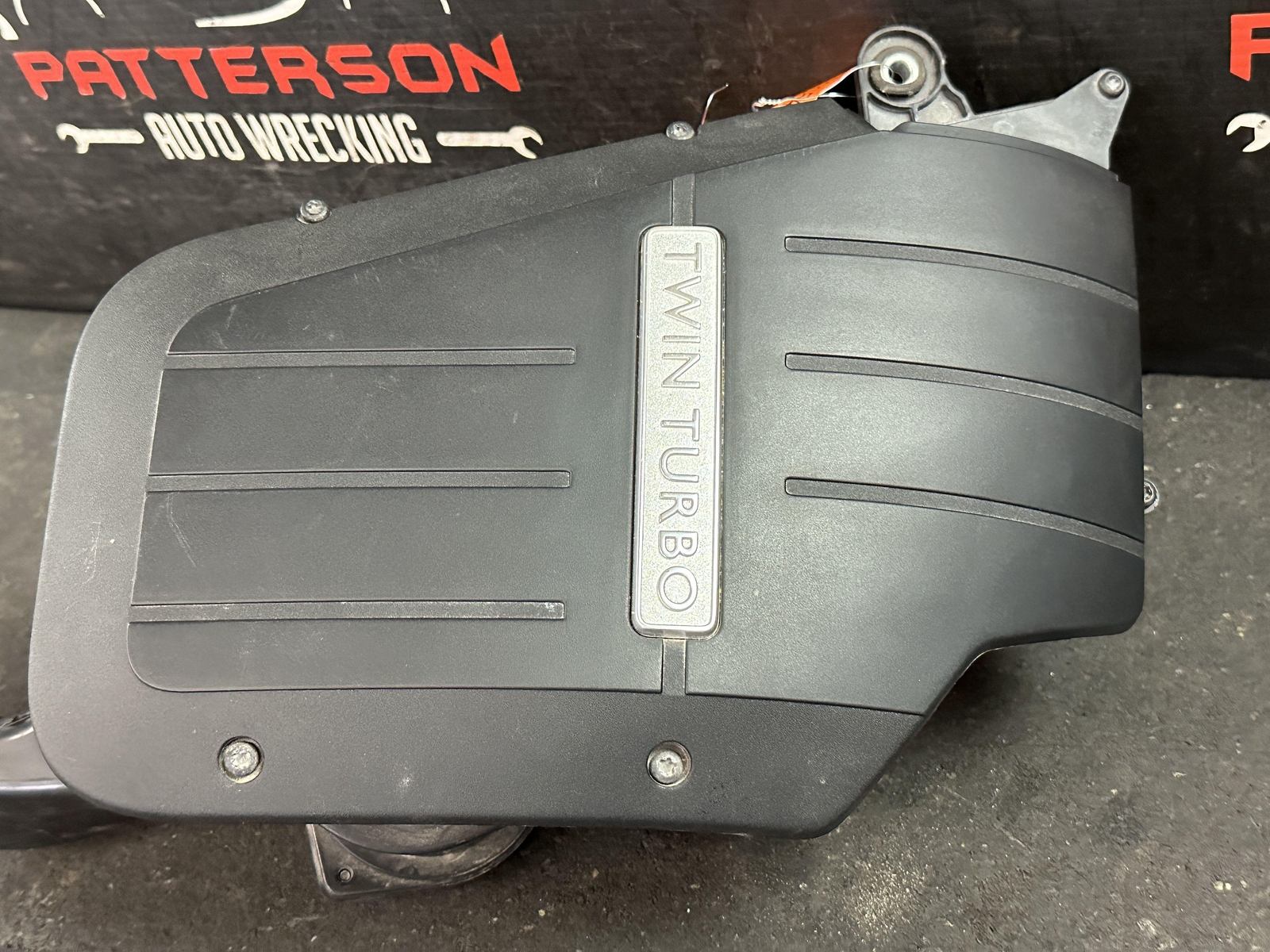 11-18 BENTLEY CONTINENTAL GT 6.0 DRIVER LEFT AIR CLEANER FILTER BOX 4W0129568