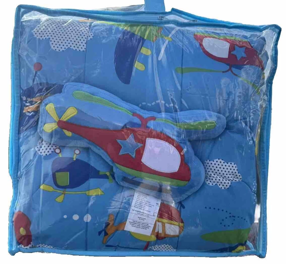 NEW BED IN A BAG COMPLETE KIDS BED COMFORTER PRINTED TWIN 6PC - Image 2 of 4