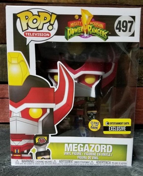 megazord funko pop glow in the dark