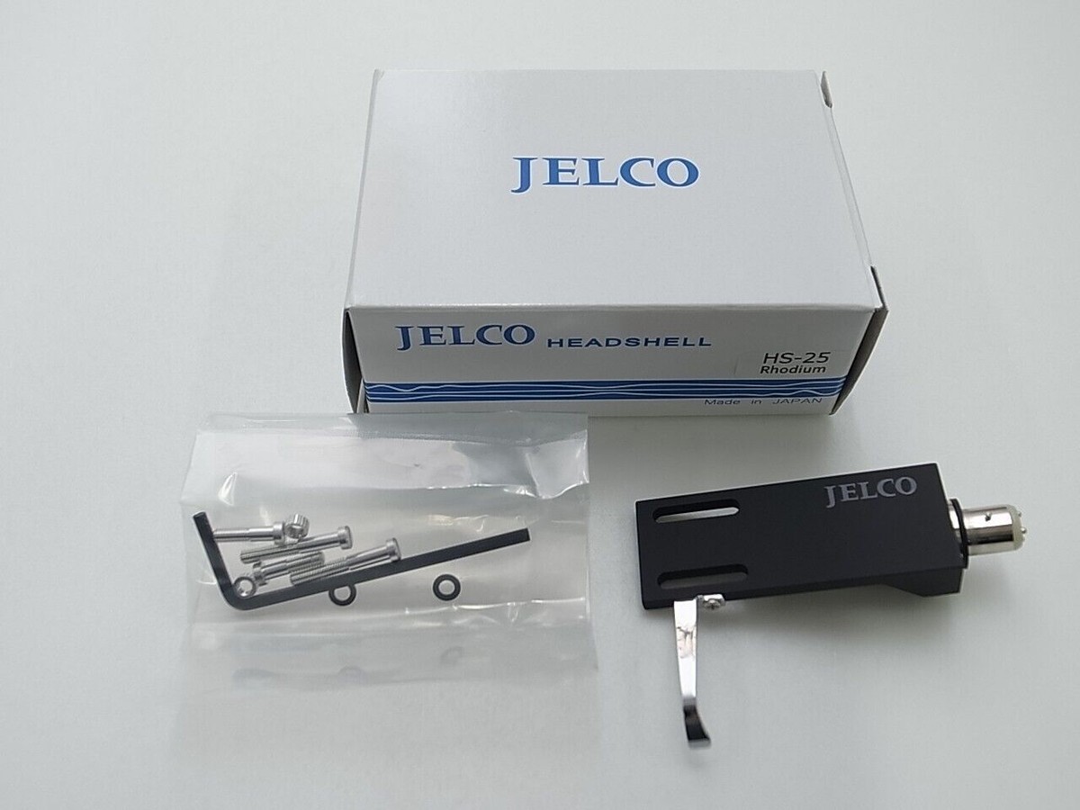 JELCO HS-25 Rhodium plated magnesium alloy body headshell made in