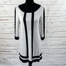 Alice + Olivia Dress Women’s Large Sweater Colorbock 3/4 sleeves