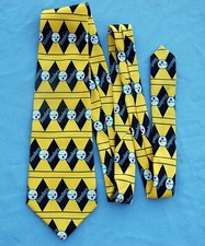 Pittsburgh STEELERS  Silk Necktie  4" Wide  NFL Licensed  Pre-Owned