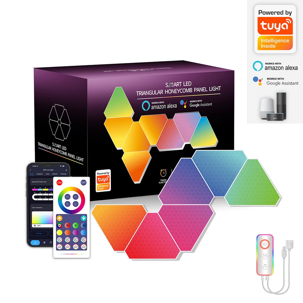 Led triangle 2024 panel lights