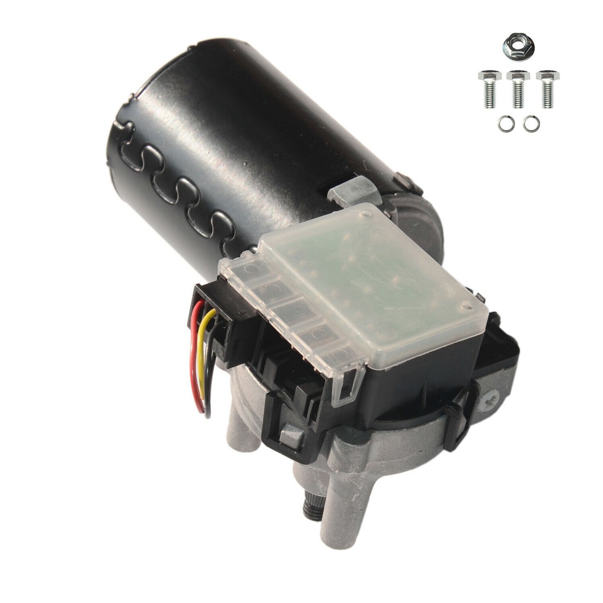 Moteur D'essuie-glace Avant Compatible Citroën C25, Peugeot J5, Fiat Ducato 1, Etc. (1981-2003). Références : 9948307, 7732823. 12V, Livré Avec Vis. Garantie 2 Ans