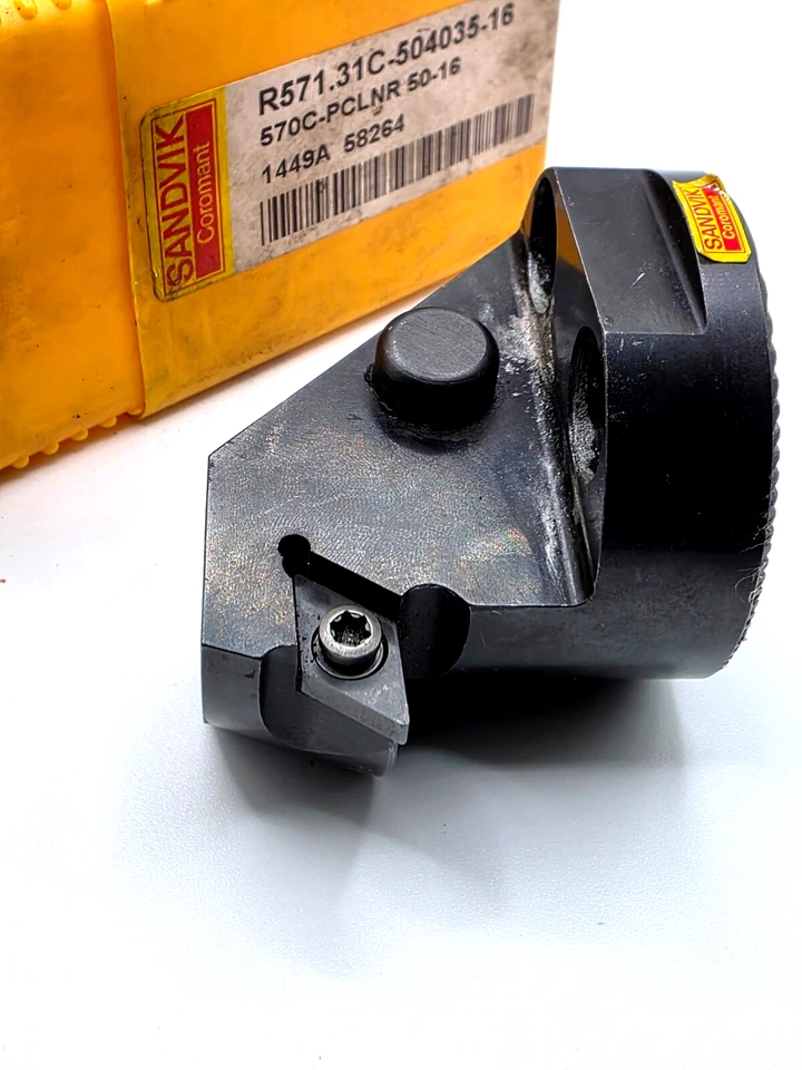 Cabezal de barra de perforación modular Sandvik R571.05c-503035-11x TMax P torneado indexable Foto 3 de 4