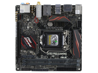 FOR ASUS Z170I PRO GAMING Z170 32G/DDR4 DP+ LGA1151 Motherboard Test 100% ok