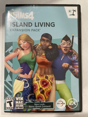 The Sims 4: Island Living ~ Expansion Pack (PC WIN/MAC DVD-ROM 2019)