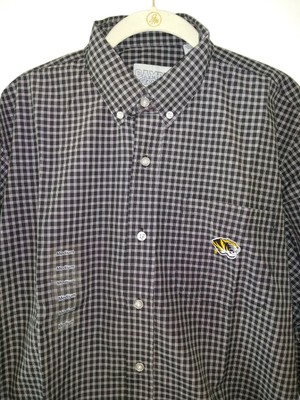 mizzou button down shirt