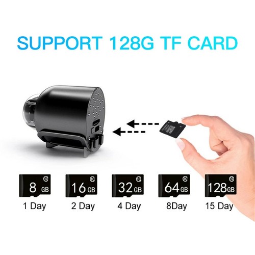 Mini Camera IP WiFi Night Vision USB Micro Smart Home Small Camcorder - Picture 11 of 12