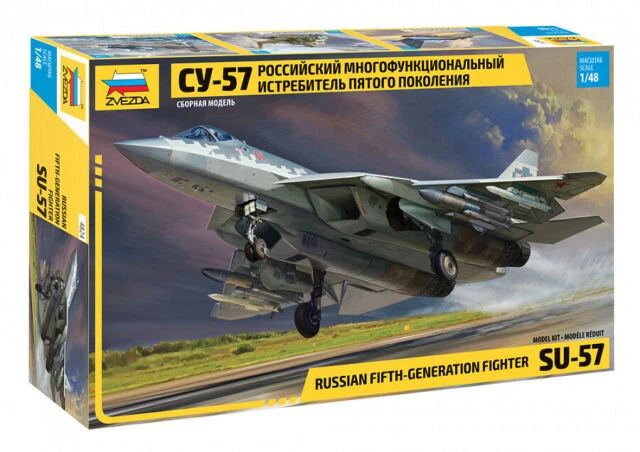Zvezda SU-57 Échelle 1:48 5ème Génération Avion Millitaire