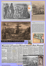 Curacao Giant Skeletons / Giant Human / 13 x 19 poster