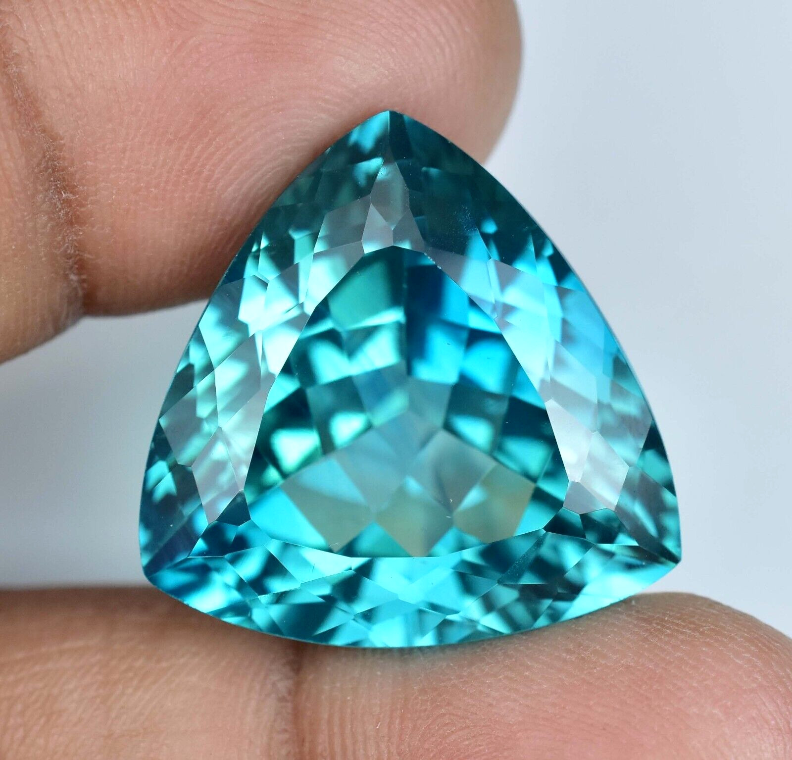 48.10 Ct Natural Paraiba Tourmaline Greenish Neon Blue Copper Loose Gemstone