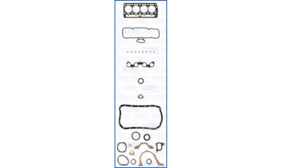 Full Engine Rebuild Gasket Set FIAT PANDA 4x2 899cc 40 1170A1.046 (1991-/1996)