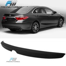 For 15-17 Camry Sedan Flush Mount OE Factory Style Trunk Spoiler-Matte Black