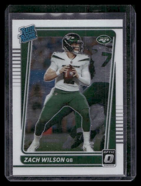 Zach Wilson Panini Donruss Optic #202 Base