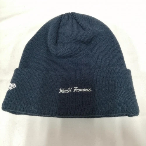 Casquette tricot marine SUPREME×NEW EERA