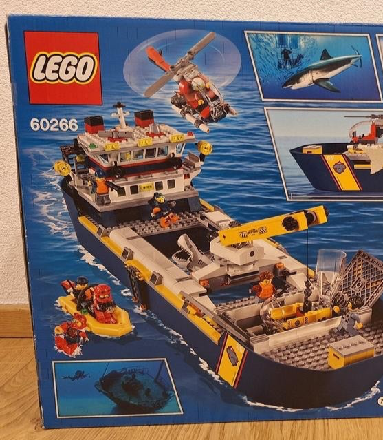 LEGO City: Ocean Exploration Ship (60266) Building Kit 745 Pcs