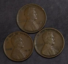 1913 1916 1917 S Indian Cent VF  Lot F 1065