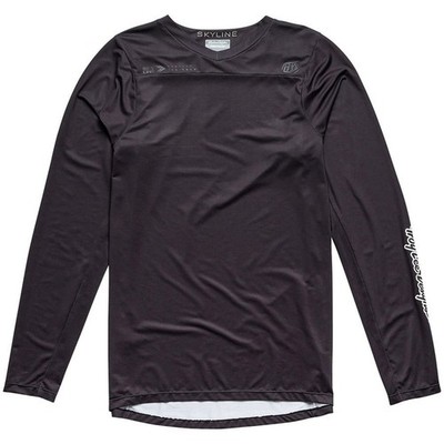 Troy Lee Design Skyline Long Sleeve Jersey   Mono Black - XL 341472005