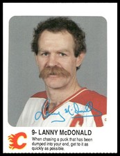 1987-88 Red Rooster Calgary Flames Lanny McDonald Calgary Flames