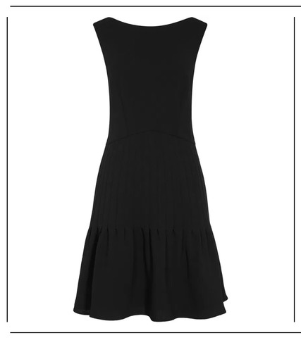 Reiss Black Marisa Dress 12 Sleeveless A-line Mini - Picture 20 of 20