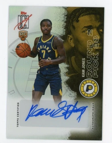 2025 Topps Signature Kam Jones Base (RAW)