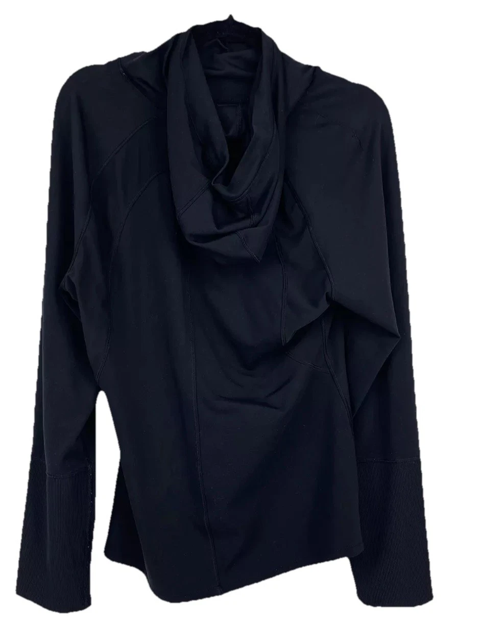 yogalicious lux long sleeve activewear sweater hoodie
