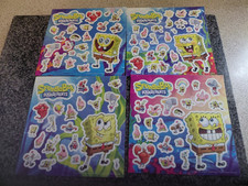 Nickelodeon Spongbob  Squarepants Stickers 4 Sheets