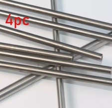4pc Titanium Grade 5 Gr.5 Tube OD 8mm x ID 6mm , Wall 1mm, Length 500mm