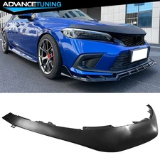Fits 22-26 Civic Si Hatchback Sedan Front Bumper Upper Grille Molding Garnish