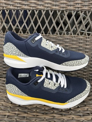 Jordan Zoom Tenacity 88 Size 9 Navy Michigan Wolverines Cement Shoes IF2972-447 Jordan Zoom Tenacity 88 Mens 11.5 Navy Michigan Wolverines  main image 4