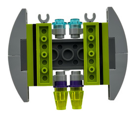 Lego 7049 Alien Conquest Alien Striker 100% Complete w/ Instructions Box
